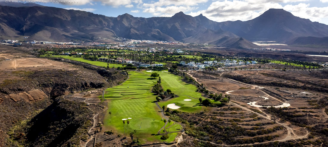panoramic view golf costa adeje